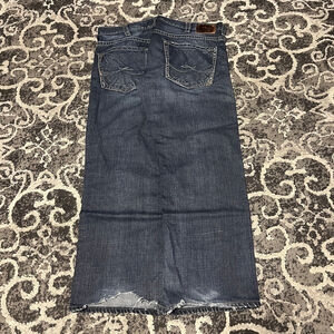 Vintage selvedge denim silver jeans